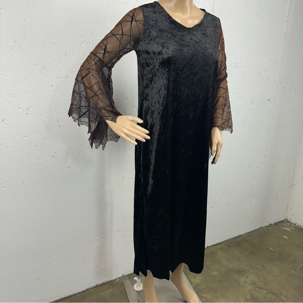Disguise Women’s Size Medium Black Goth Witch Halloween Dress